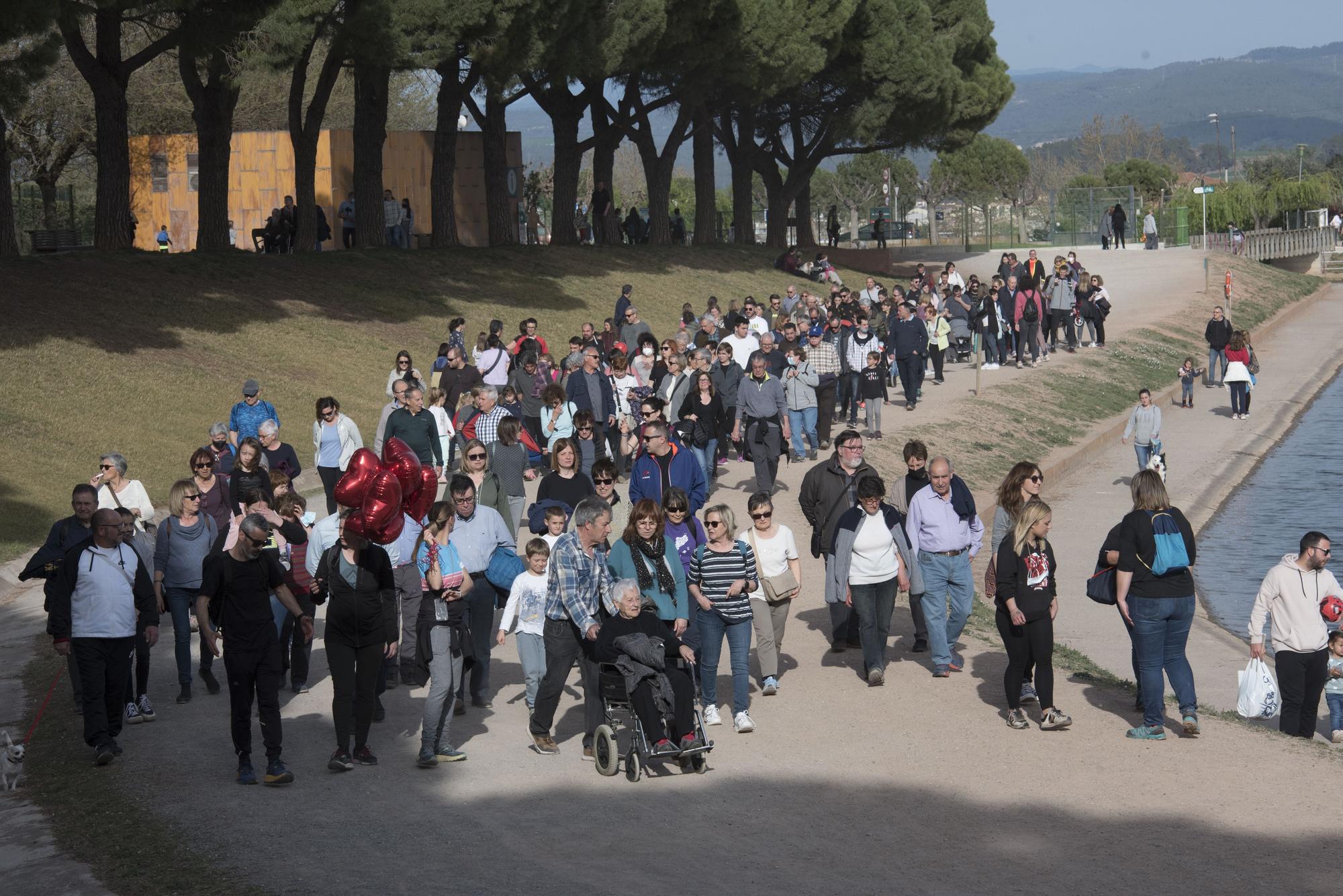 Homenatge a Jordina Martínez al Parc de l'Agulla