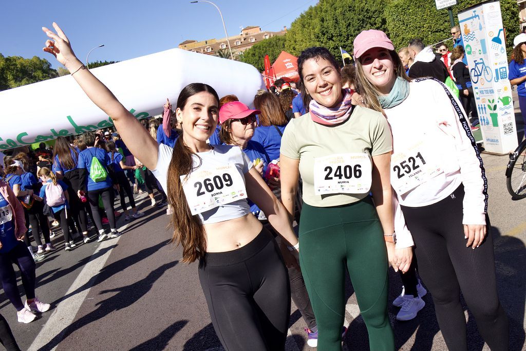 Las imágenes de la llegada a meta de la Carrera de la Mujer de Murcia 2024