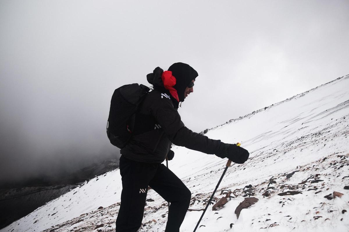 Kilian Jornet, durante su paso por California