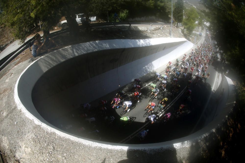 La duodécima etapa de la vuelta, en imágenes