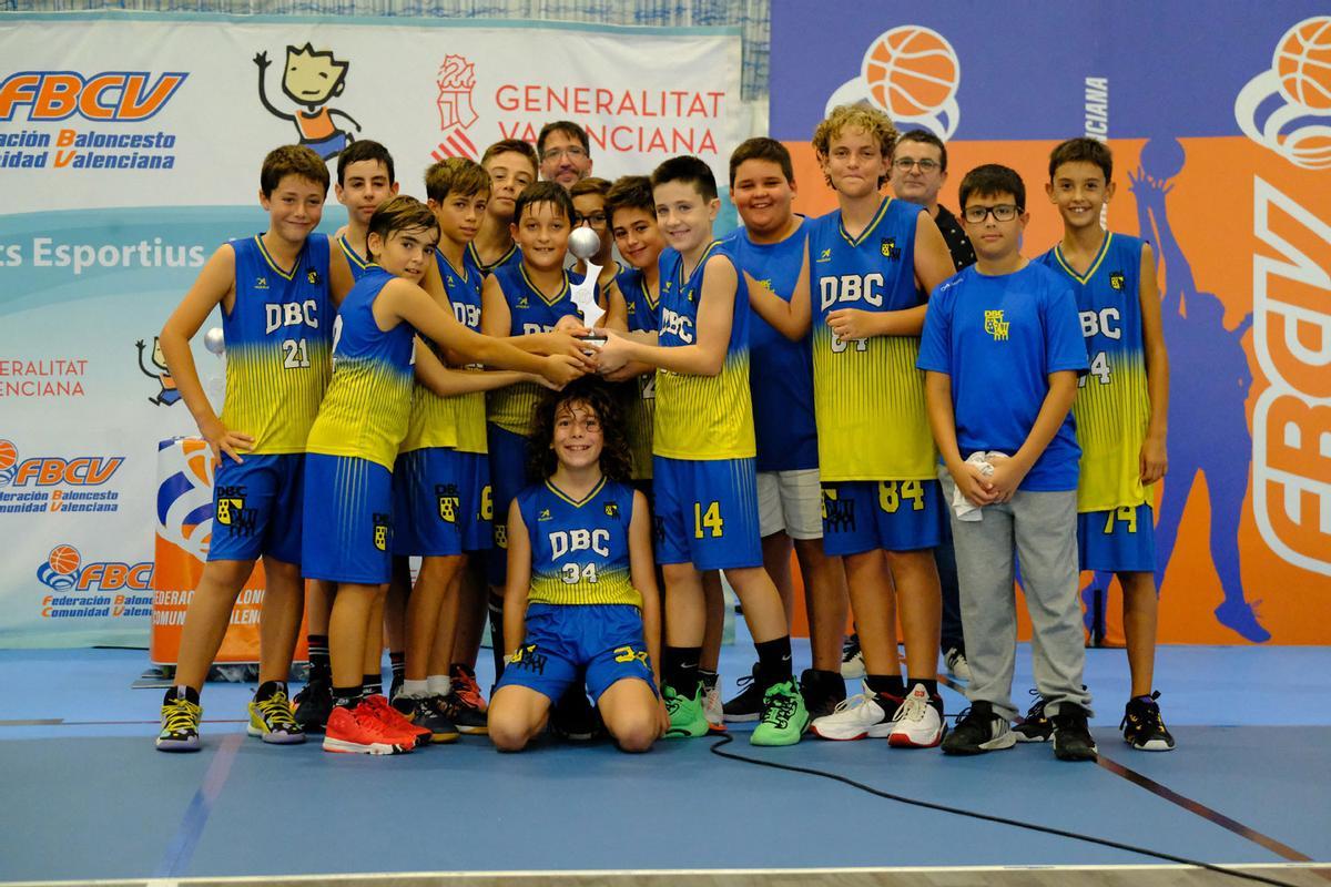 Denia Bàsquet cedió en la final Alevín Masculino de Alicante ante el CD Onil.