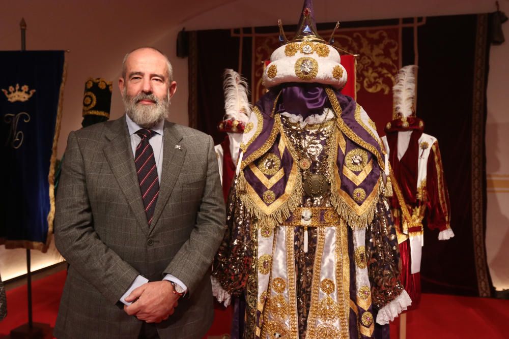 Presentación de los trajes de Reyes Magos de Málaga.