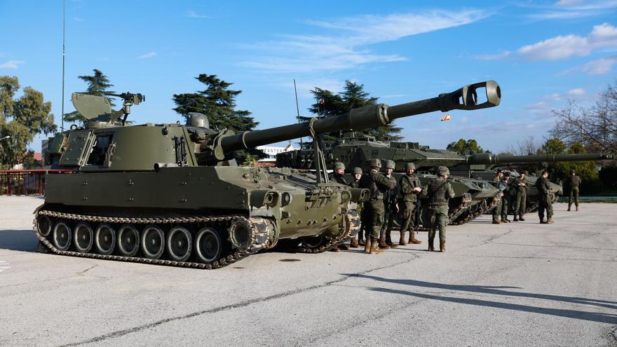 Tanques del ejército.