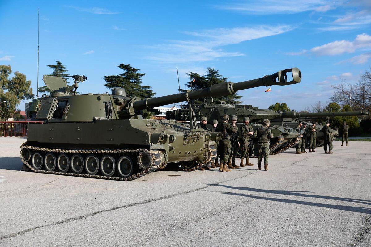 Tanques del ejército.