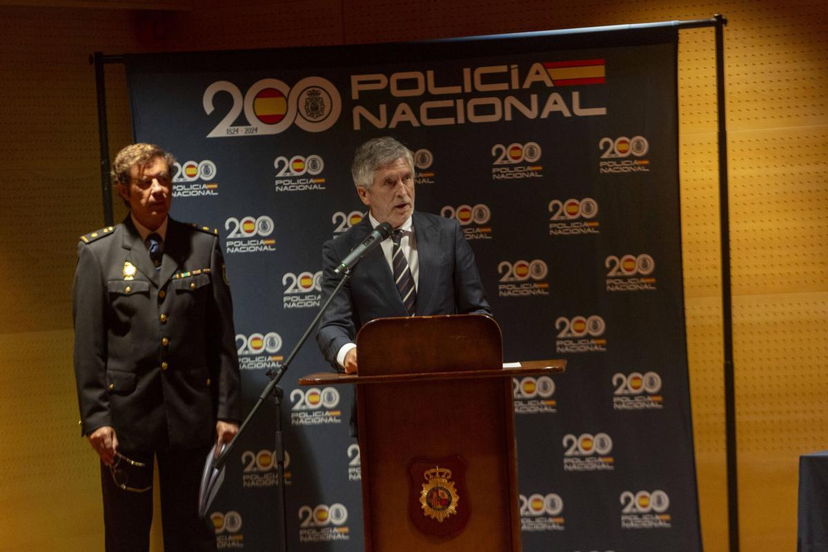 Toma de posesión de José Antonio Puebla, nuevo jefe superior de la Policía Nacional