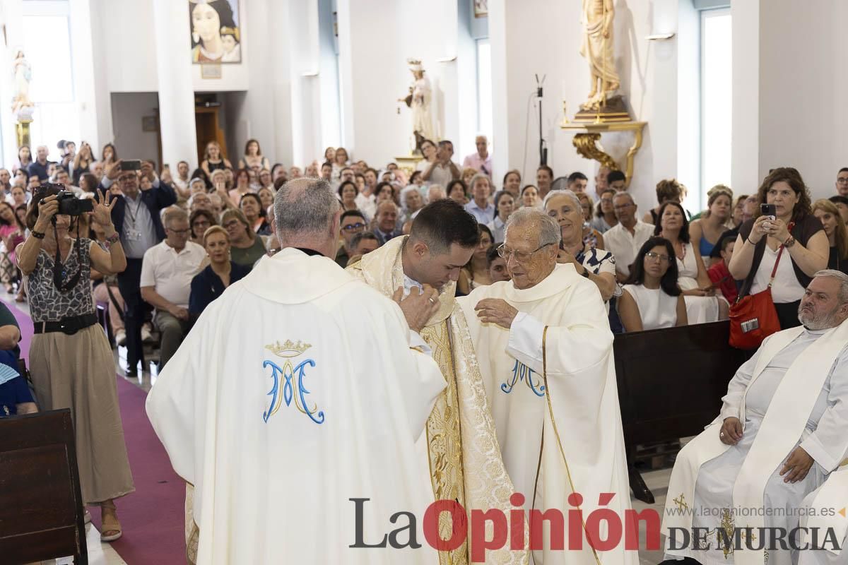 Así se ha vivido la ordenación sacerdotal de Miguel Tovar Fernández en la pedanía molinense de Torrealta