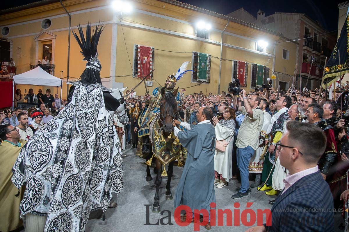Procesión del Baño y parlamento en las Fiestas de Caravaca