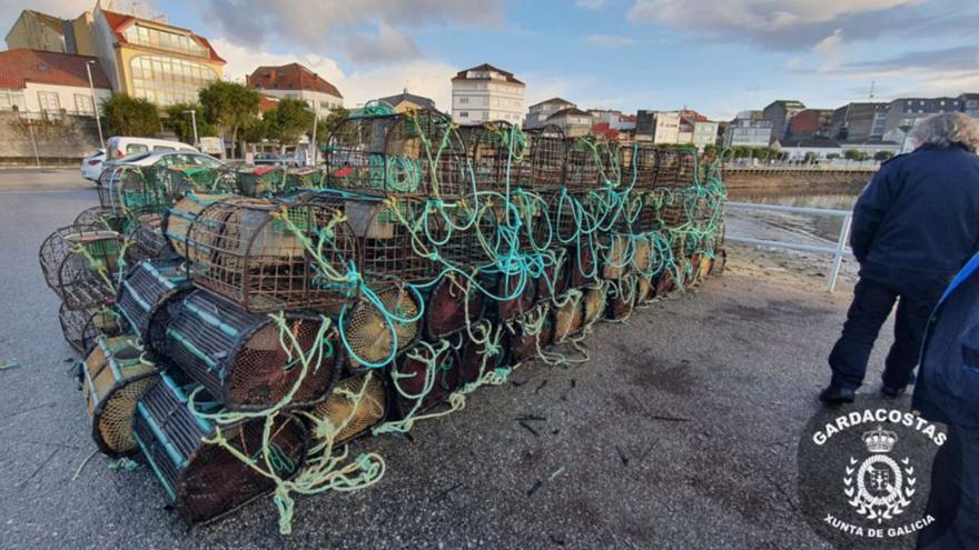 Requisan 670 kilos de pescado y marisco en diversos controles en Galicia