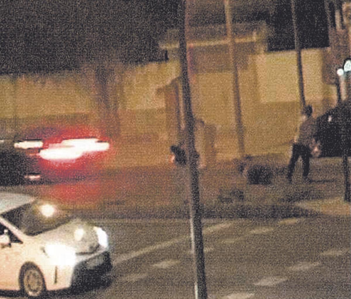 Secuencia del atropello mortal de un peatón en Palma - Diario de Mallorca