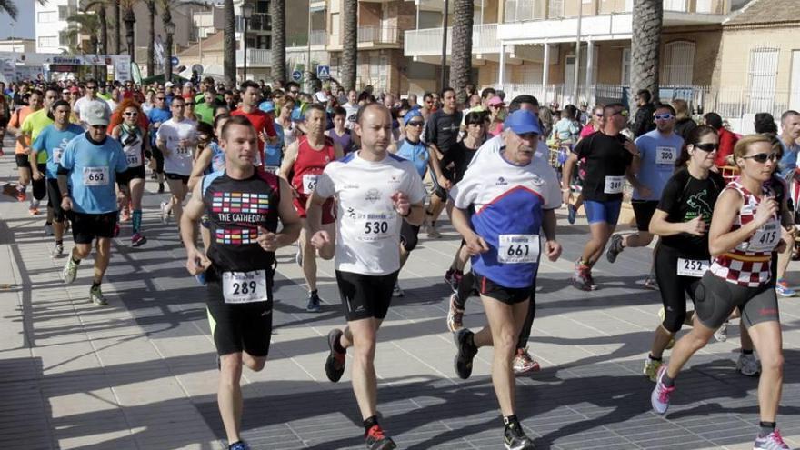 El Paseo de Colón será el escenario de la carrera de Los Alcázares.