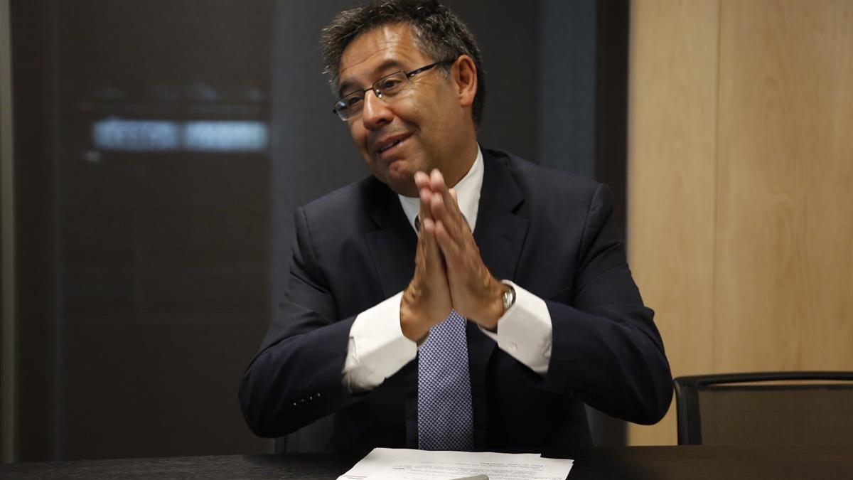 Josep Maria Bartomeu, presidente del Barça.