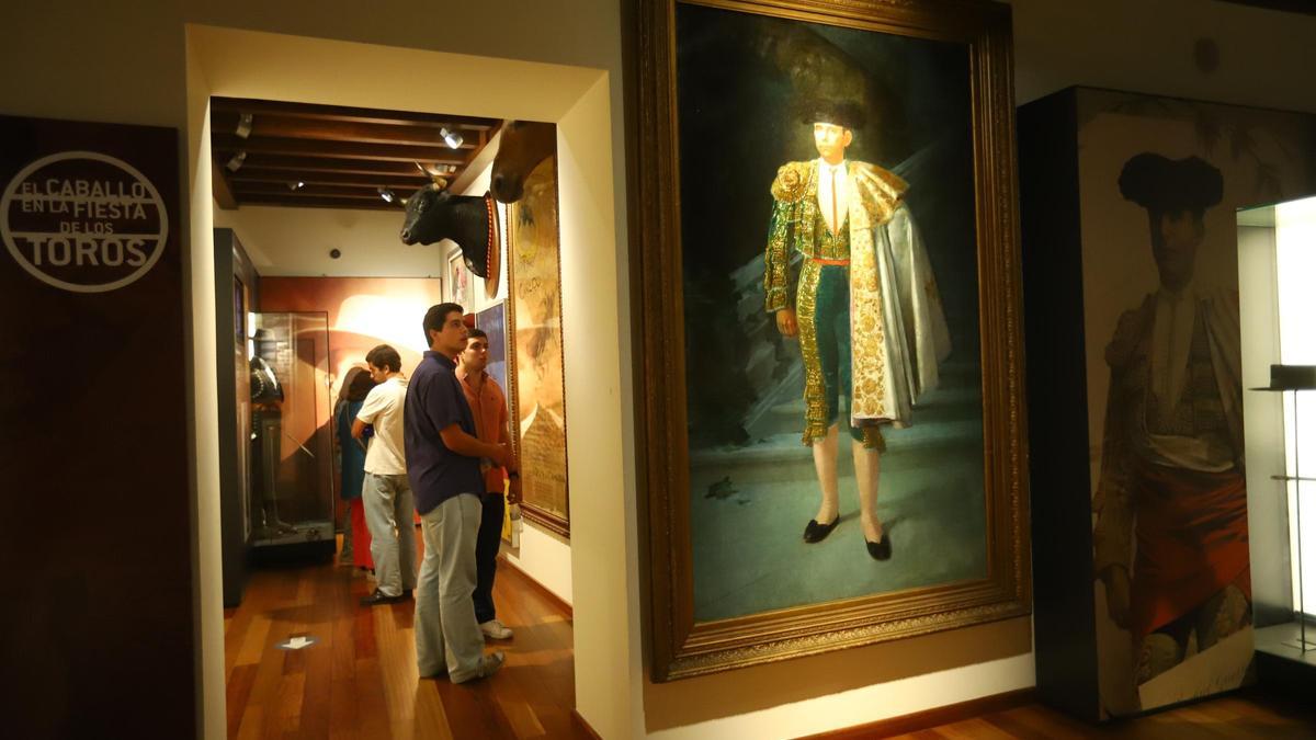 Una de las salas del Museo Taurino de Córdoba.