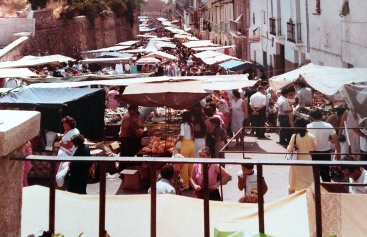 Las diferentes localizaciones del mercado franco desde 1977