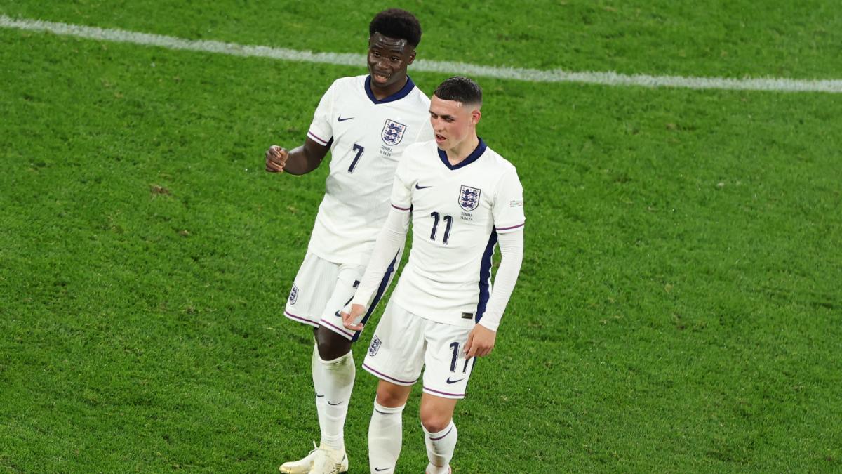 Saka asistió a Bellingham en el gol, pero fue sustituido en la segunda mitad por Bowen