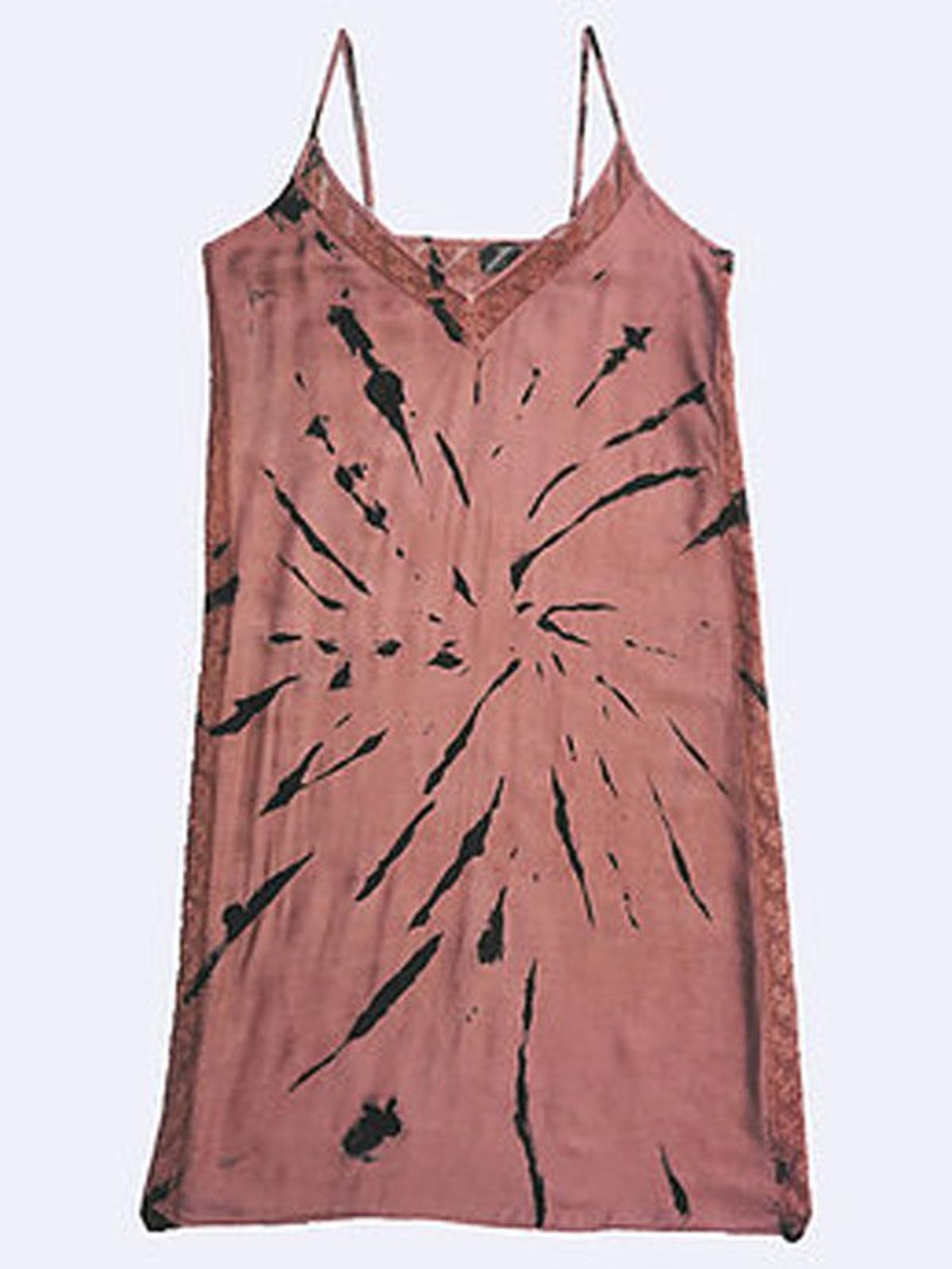 Vestido de tirantes efecto 'tie-dye', de All That She Loves