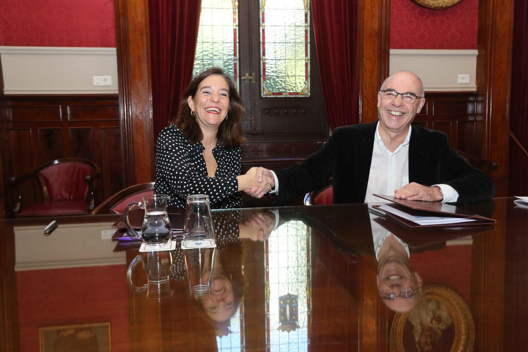 Acuerdo PSOE-BNG para aprobar el presupuesto municipal de A Coruña para 2024