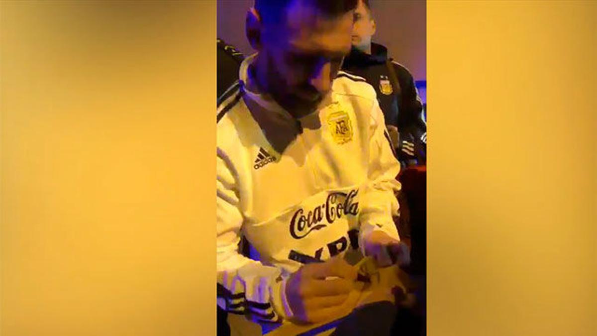 Messi desata la locura en Mallorca