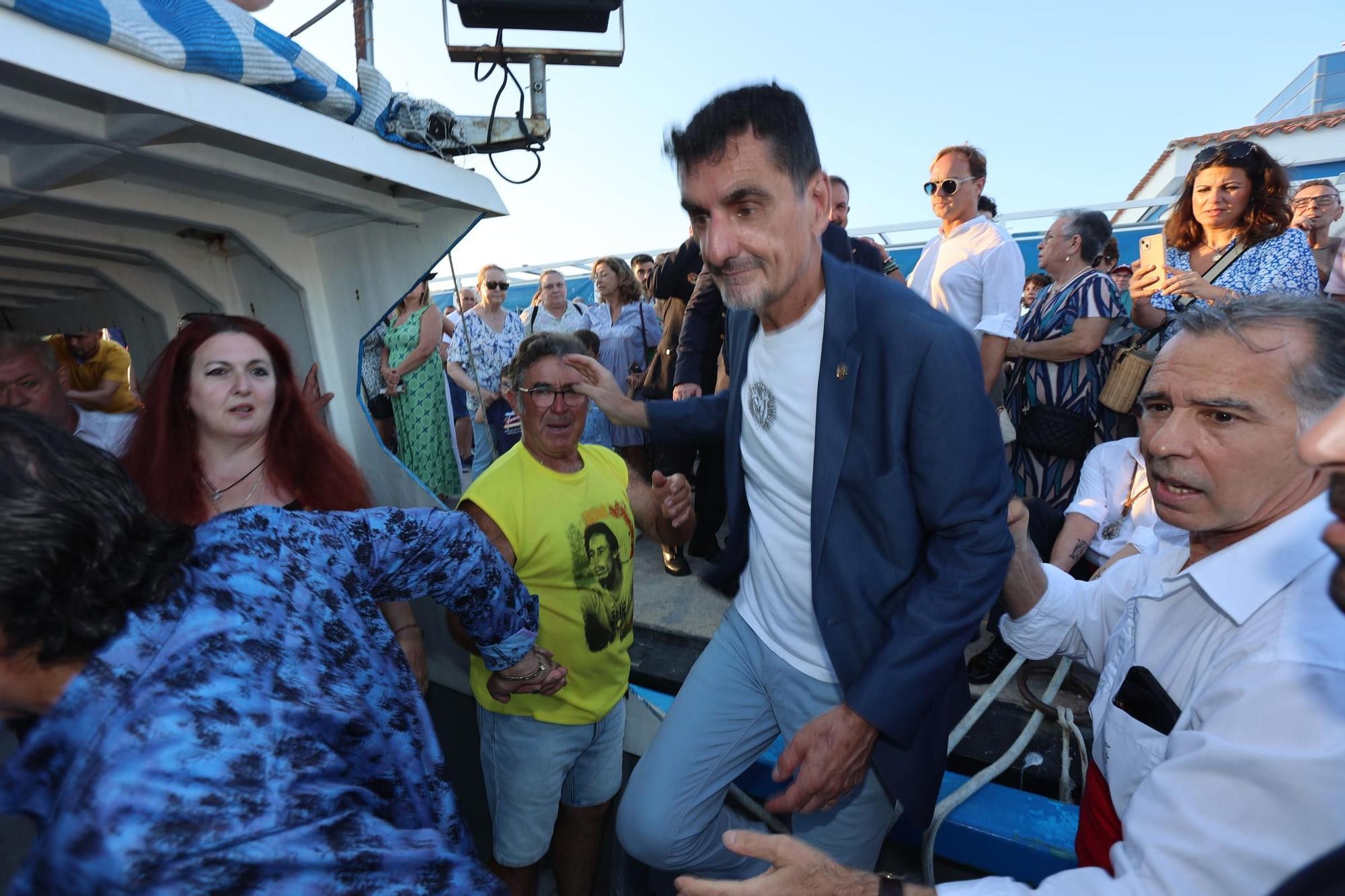 La gent de la mar de Castelló, Vinaròs i Burriana s'encomana a la Verge del Carme