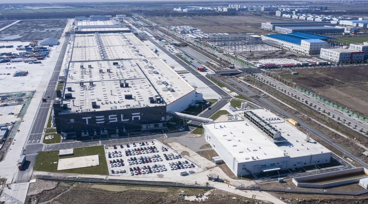 Gigafactoría de Tesla en Shanghái