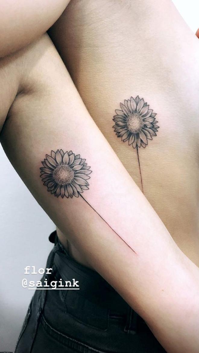 Tatuajes con amigas: el de Aitana y su BFF