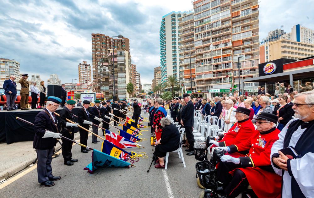 Los británicos celebran en Benidorm el Poppy Appeal