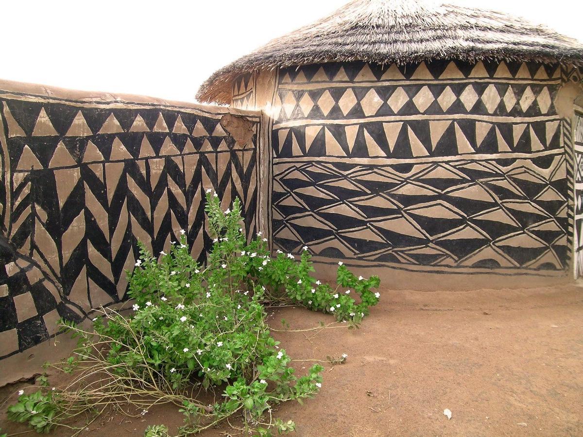 Casa tradicional en Tiébélé