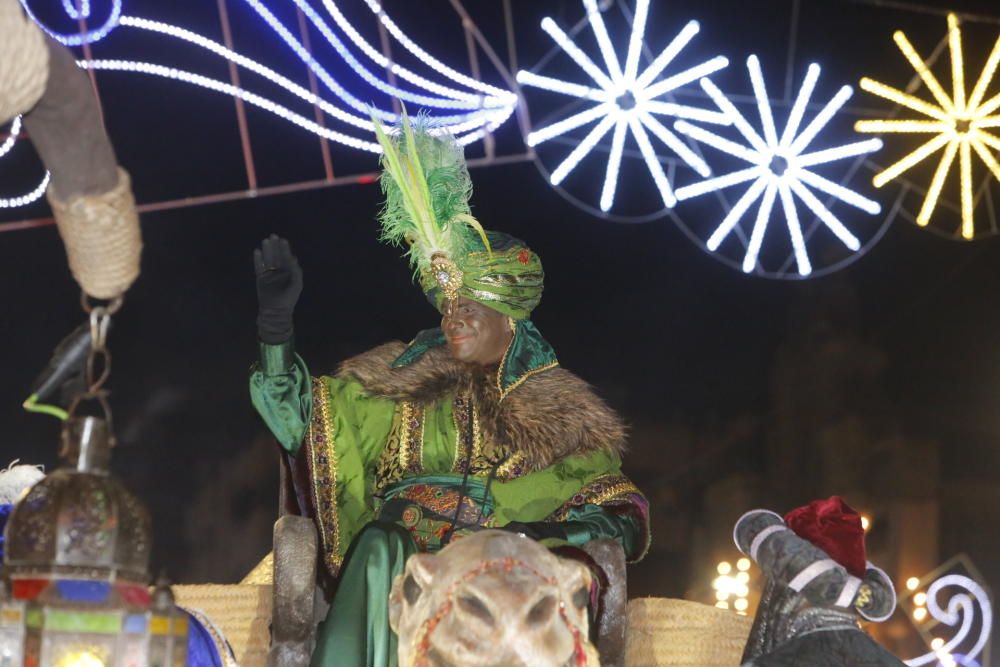 Cabalgata de los Reyes Magos en Alicante.