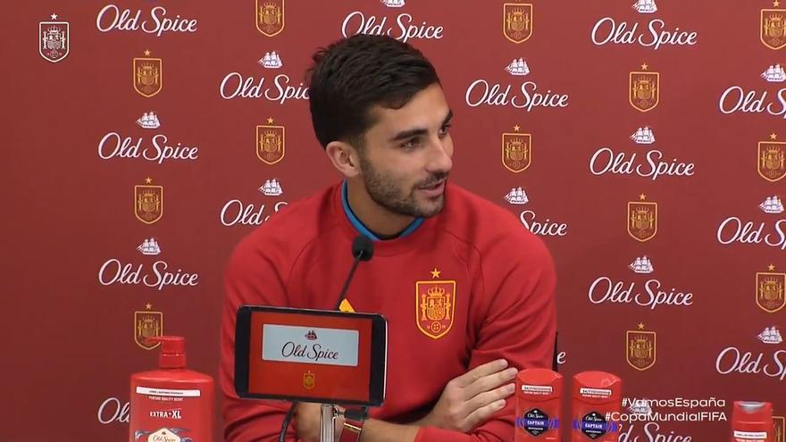 Ferran Torres explica cuál es su ritual antes de jugar un partido