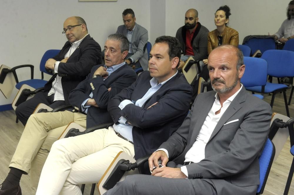 Presentación de Gaizka Garitano como nuevo entrenador del Deportivo