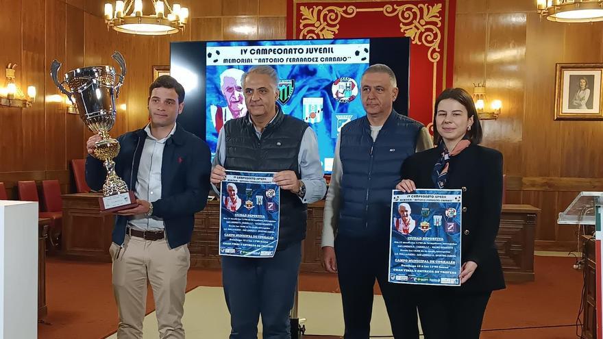 Imagen de la presentación del torneo, hoy en la Diputación de Zamora.