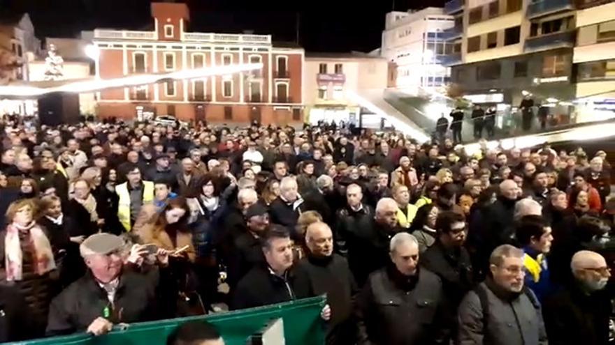 Manifestación de los agricultores en Vila-real