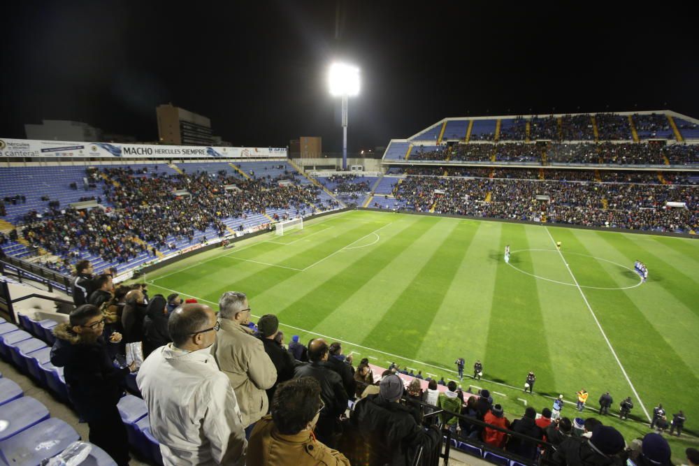 El Hércules llega vivo al Camp Nou