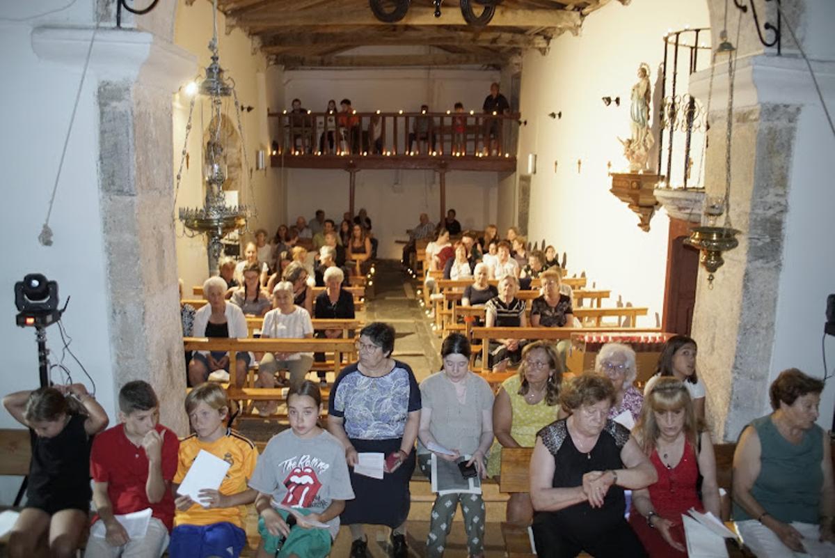 Noche de las velas en Puercas