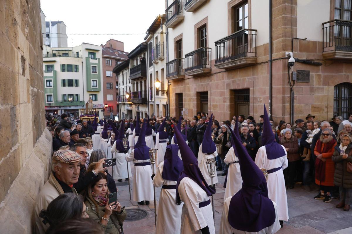 La procesión del Silencio de la Semana Santa Ovetense
