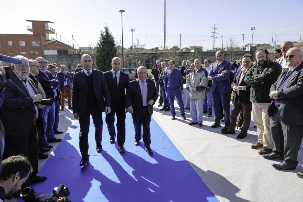 Primera piedra de la nueva sede de la Federación