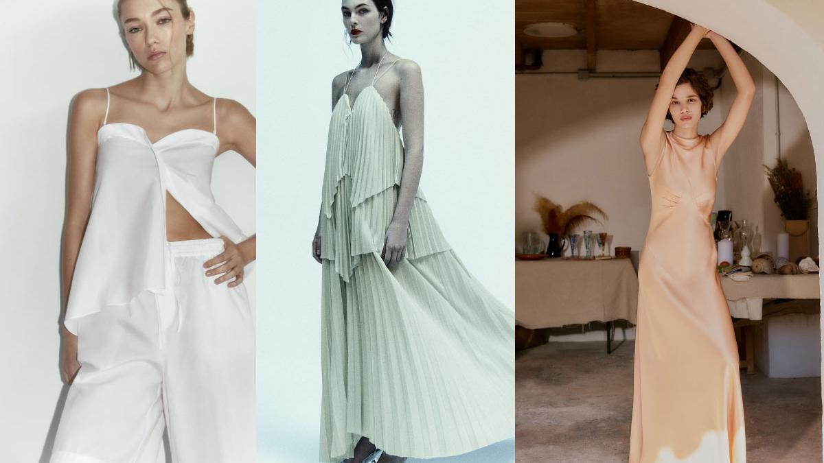 Los vestidos de la sección de lencería de Zara, ideales para llevar las noches de verano