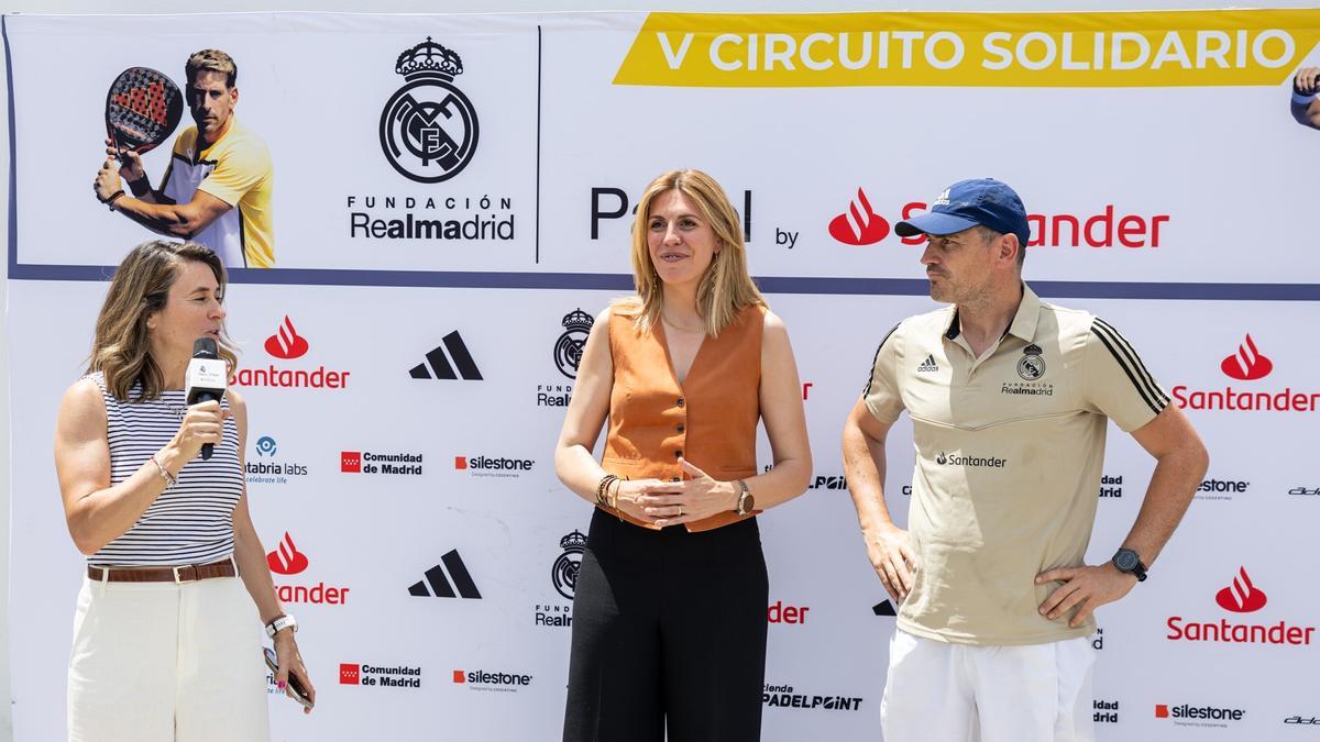 Iker Casillas triunfa en el torneo de pádel benéfico de la Fundación Real Madrid