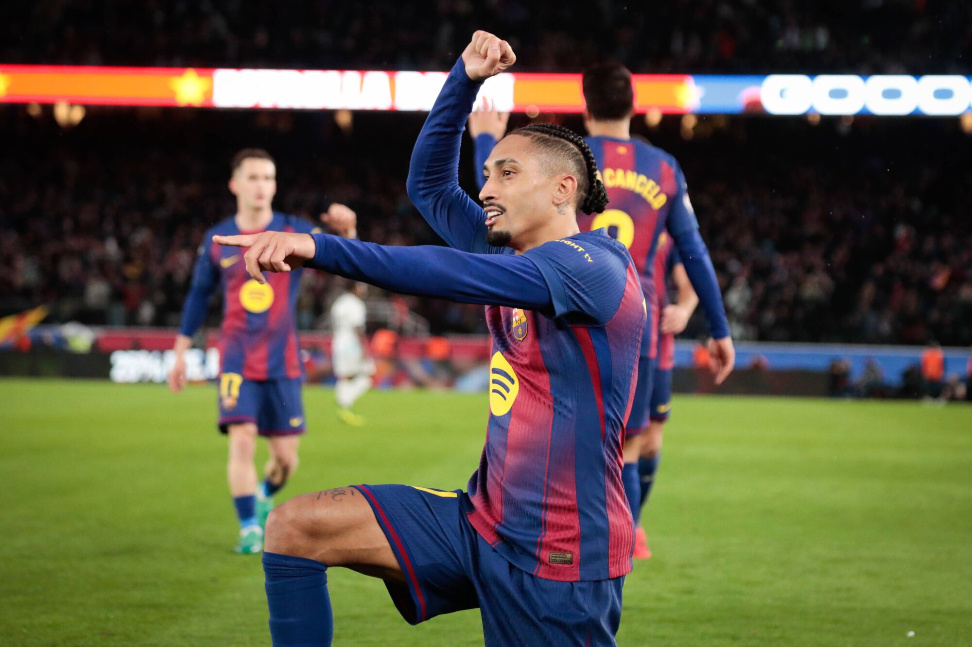 Raphinha cree en la remontada ante el Atlético en Copa del Rey: "Somos capaces de hacerlo"