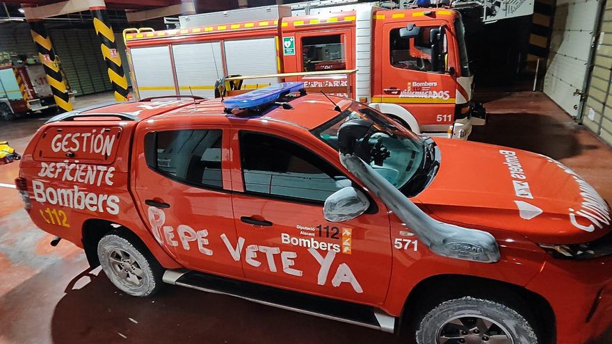 El conflicto entre bomberos y Diputación llega a Elche