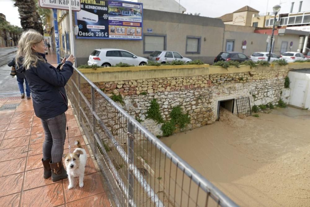 Borrasca Gloria: lluvias e inundaciones en Los Alcázares y San Javier