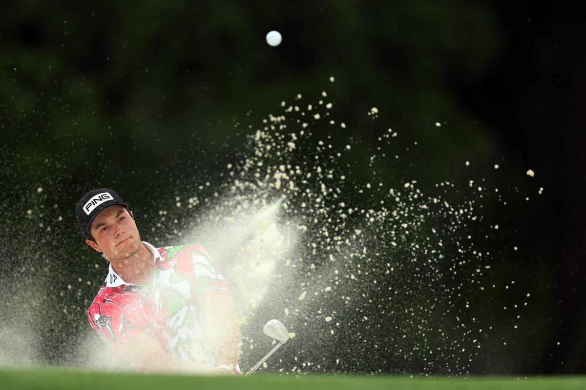 El noruego Viktor Hovland brilló en la primera jornada del Masters