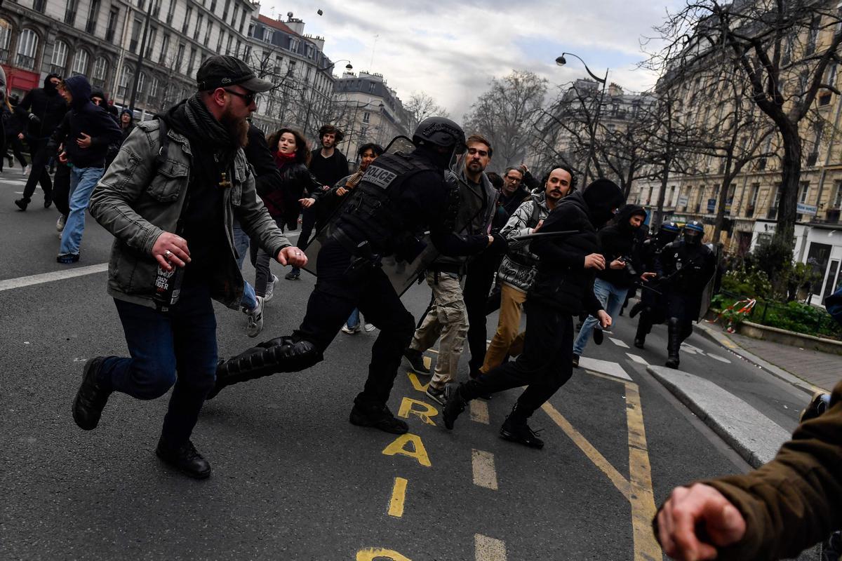 Despliege policial de máximos en Francia para la nueva jornada de protestas