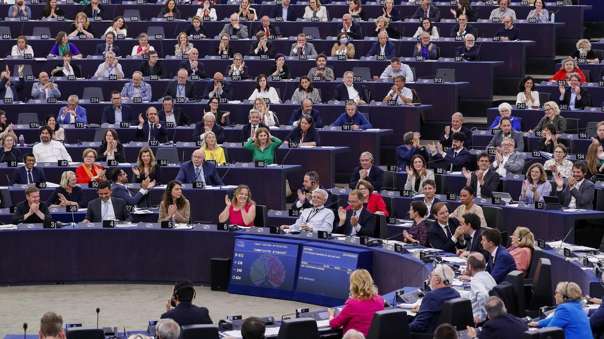 Una sesión celebrada recientemente en el Parlamento Europeo