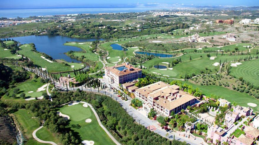 Panorámica del complejo hotelero Villa Padierna Palace Hotel.