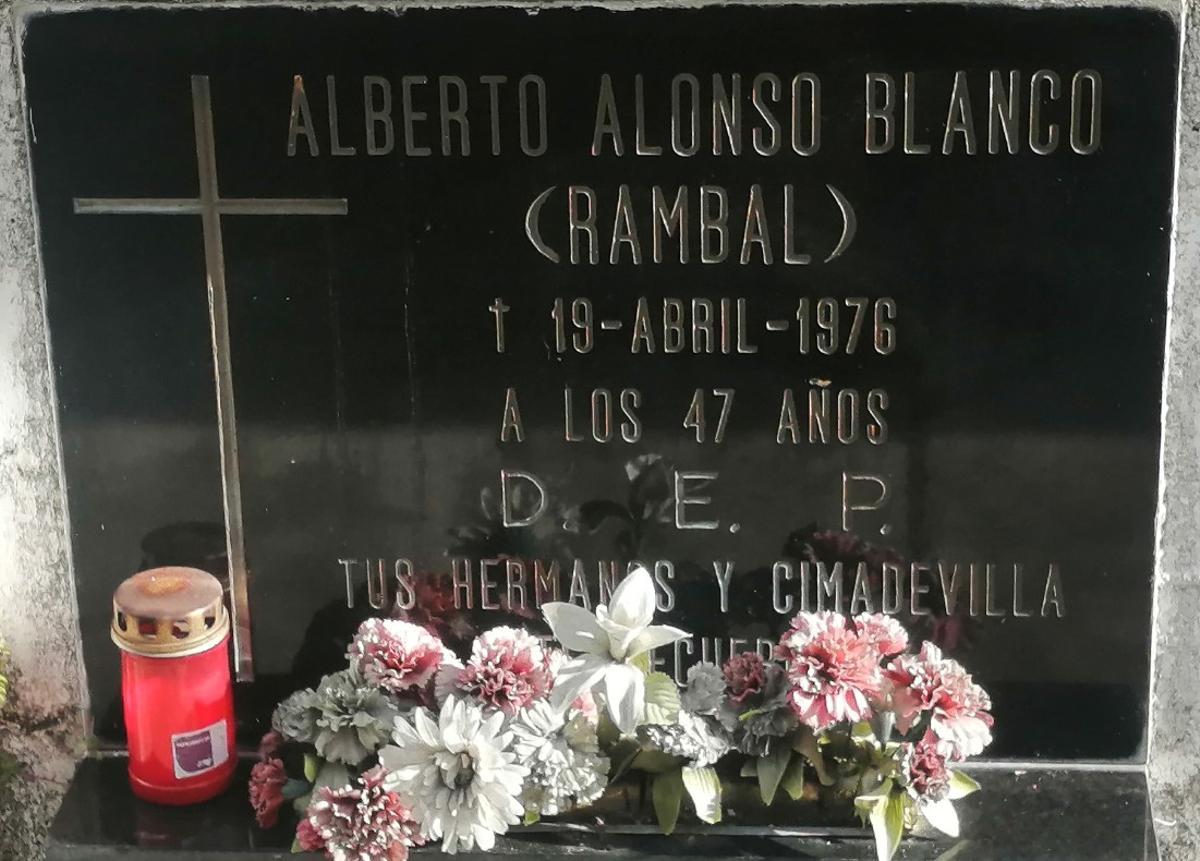 La lápida de Rambal.