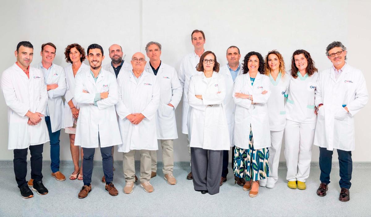 Imagen de equipo de la Unidad de Cardiología Clínica e Imagen Cardíaca de la clínica HLA Vistahermosa.