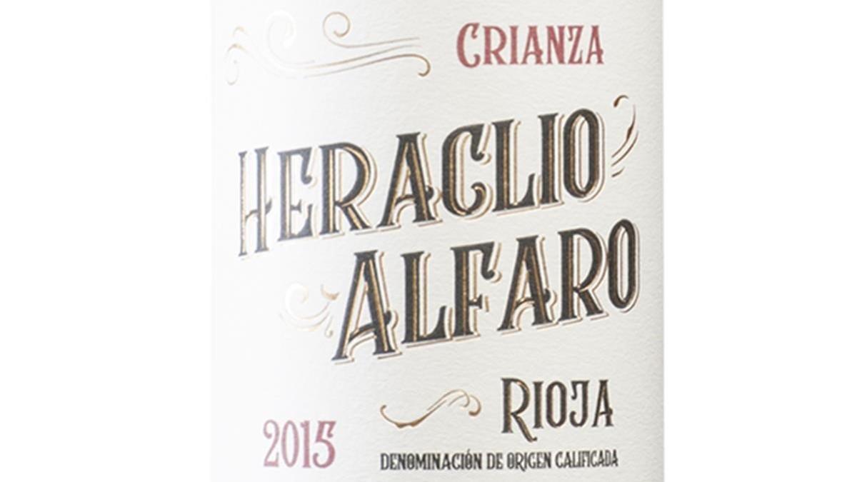 Vino Heraclio Alfaro Crianza 2015, Terras Gauda en Rioja