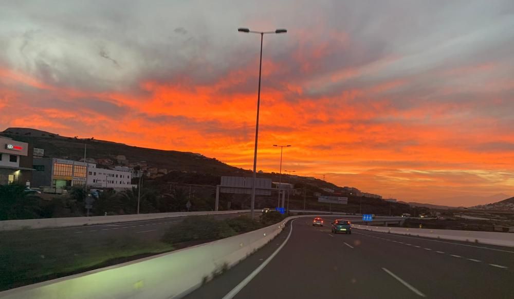 Atardecer en Gran Canaria (02/01/2020)