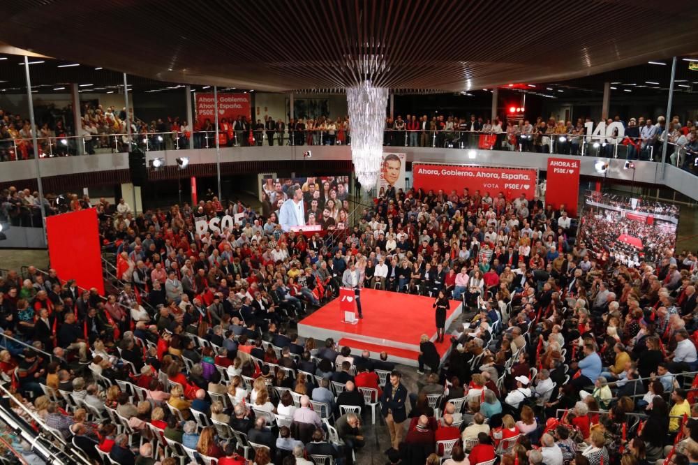 Mitin de Pedro Sánchez en Torremolinos en la campaña del 10-N-