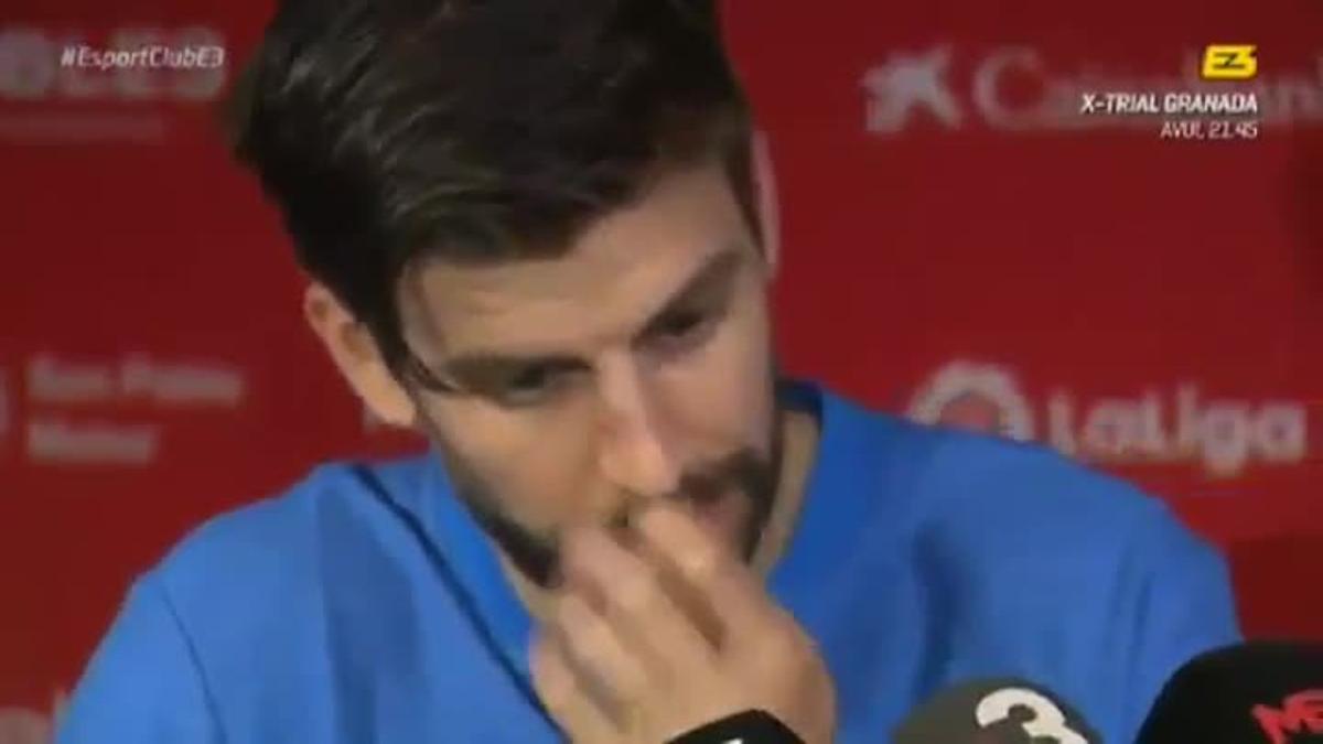 El increíble zasca de Piqué a las quejas de Solari por el calendario